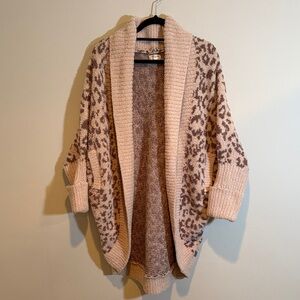 Cozy Animal Print Women's Sweater